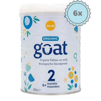 Jovie Stage 2 Organic Goat Milk Formula (800g) - 6 Cans