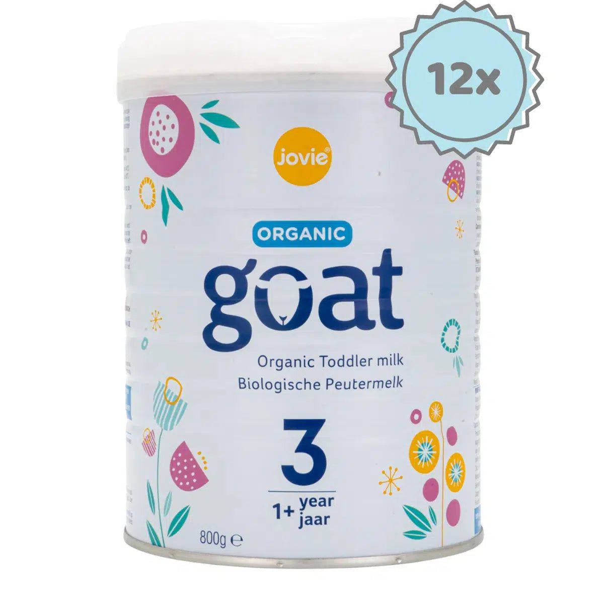 Jovie Stage 3 Organic Goat Milk Formula (800g) - 12 Cans