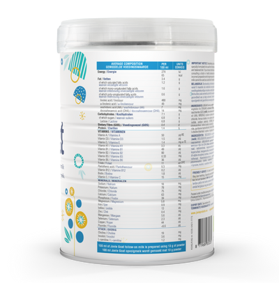 Jovie Stage 2 Organic Follow-on Goat Milk Formula (800g) - 6 Tins