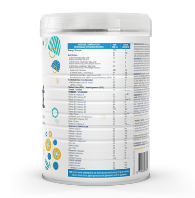 Jovie Stage 2 Organic Follow-on Goat Milk Formula (800g) - 12 Tins