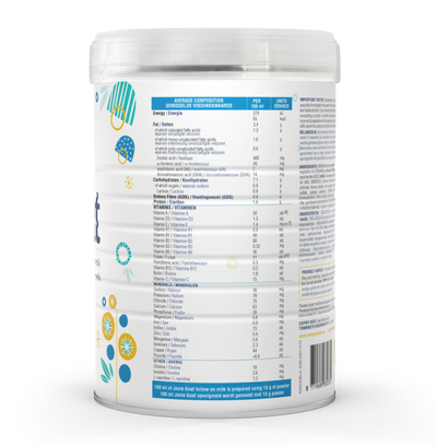 Jovie Stage 2 Organic Follow-on Goat Milk Formula (800g) - 18 Tins