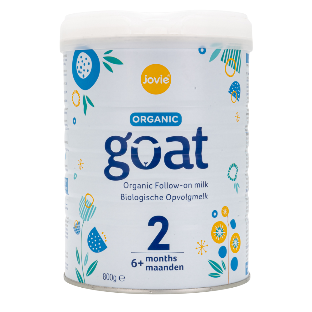 Jovie Stage 2 Organic Goat Milk Formula (800g) - 18 Cans