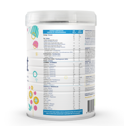 Jovie Stage 3 Organic Toddler Goat Milk Formula (800g) - 12 Tins