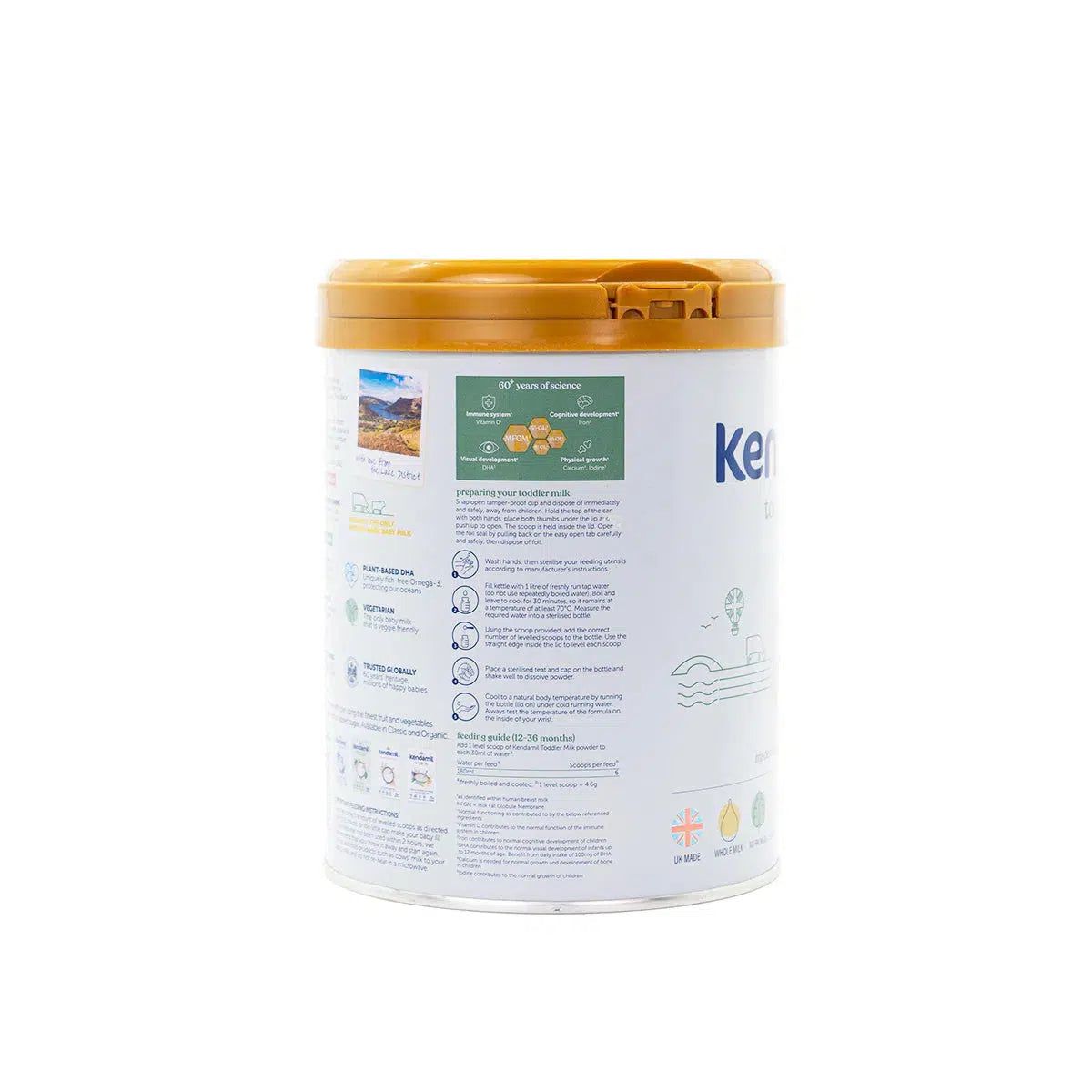 Kendamil Stage 3 (12+ Months) Classic Milk Formula | Organic European Baby Formula | Preparation