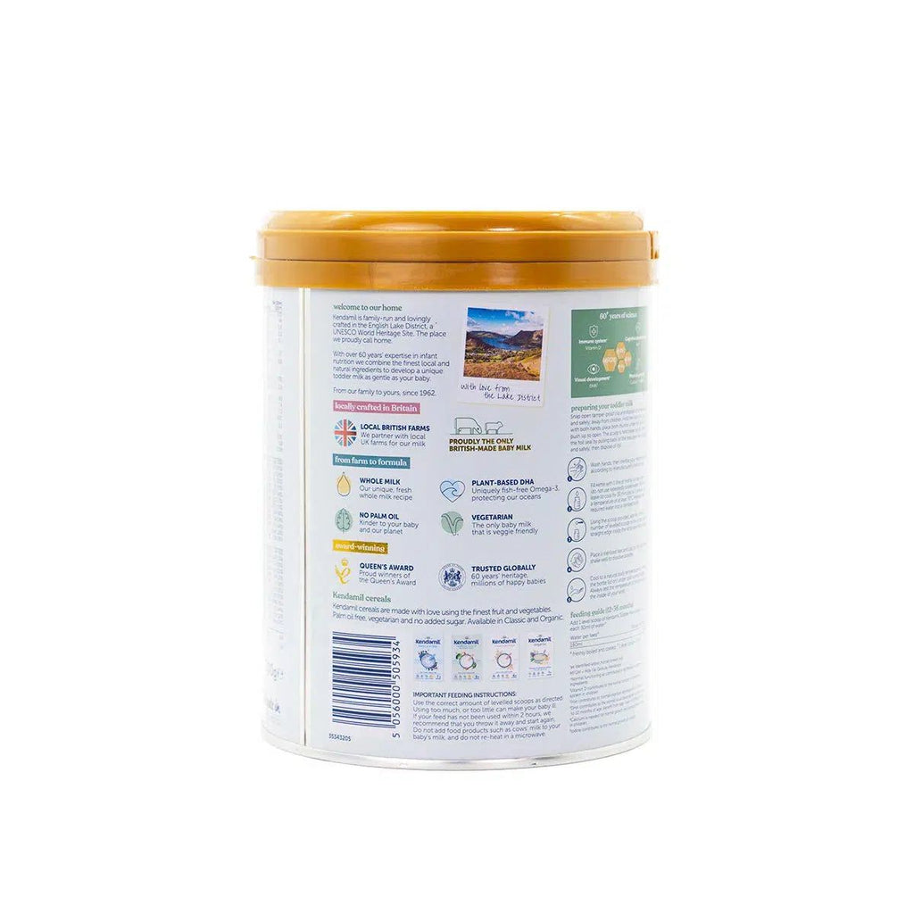Kendamil Stage 3 (12+ Months) Classic Milk Formula | Organic European Baby Formula | Information
