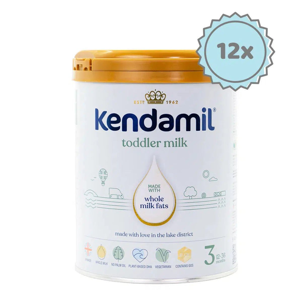 Kendamil Stage 3 (12+ Months) Classic Milk Formula | Organic European Baby Formula | 12 cans