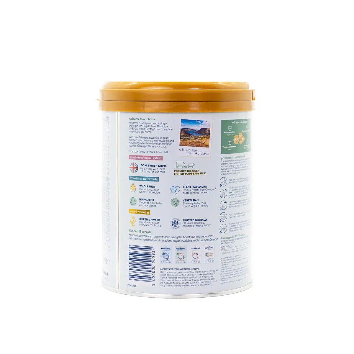 Kendamil Stage 3 (12+ Months) Classic Milk Formula | Organic European Baby Formula | Information