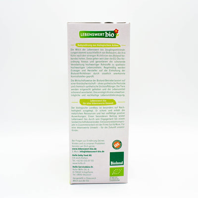Description Lebenswert Stage 1 Infant Milk Formula