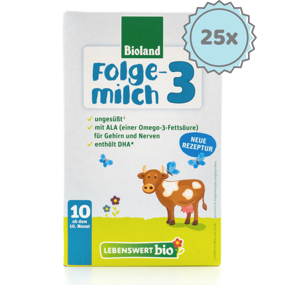 Lebenswert Bio Stage 3 Organic Formula (475g) - 25 Boxes