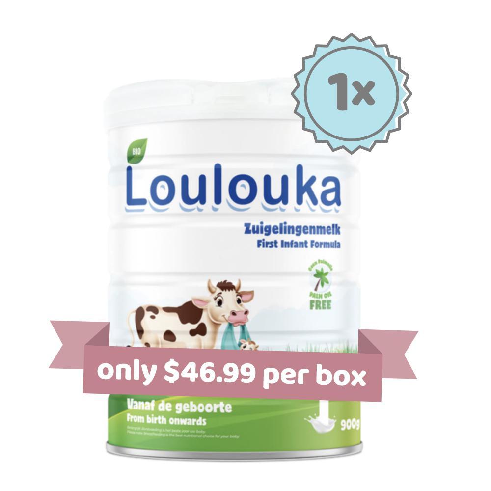 Loulouka Stage 1 Organic Baby Milk Formula (900g)