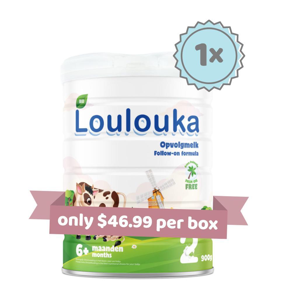 Loulouka Stage 2 Organic Baby Milk Formula (900g)