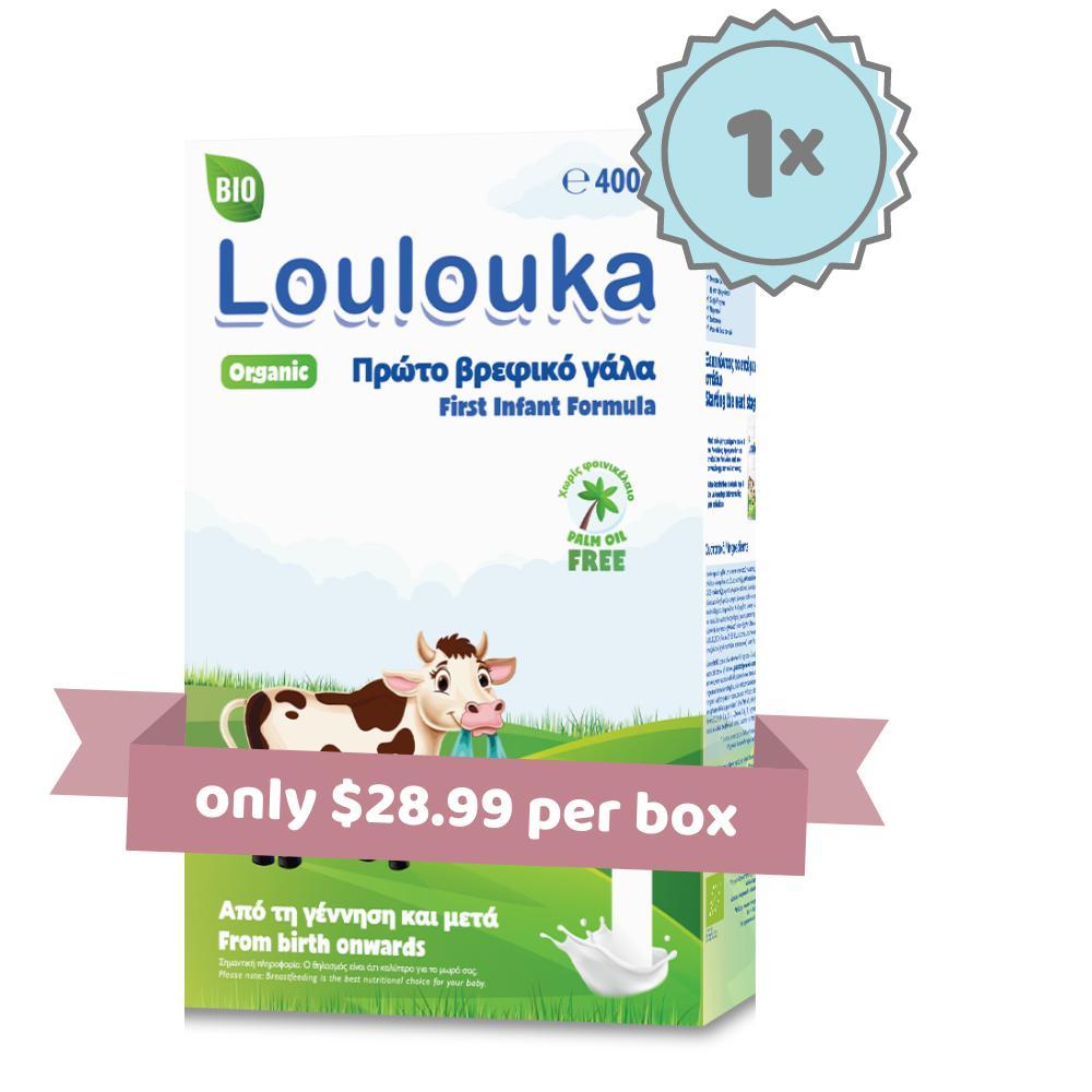 Loulouka Stage 1 Organic Baby Milk Formula (400g)