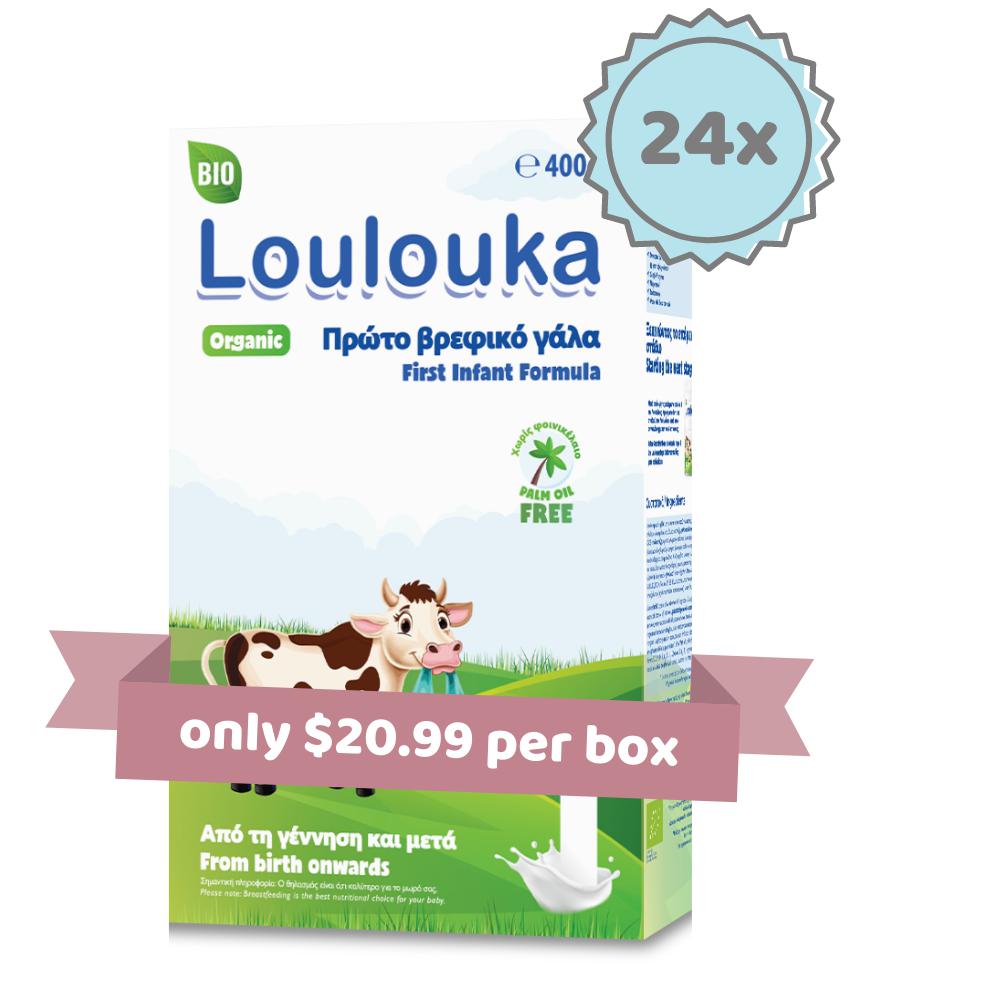 Loulouka Stage 1 Organic Baby Milk Formula (400g)