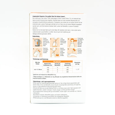 Löwenzahn Organics Stage 3 Formula (500g) - 24 Boxes