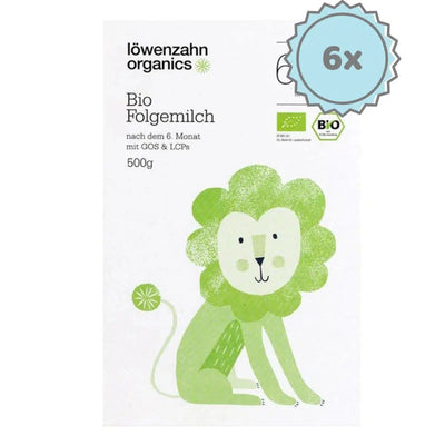 Löwenzahn Organics Stage 2 Formula (500g) - 6 Boxes