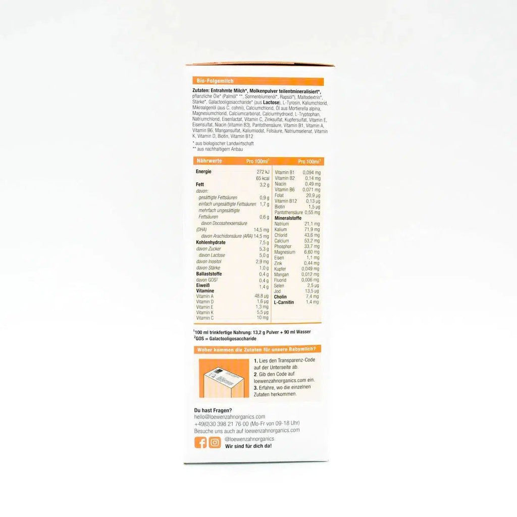 Löwenzahn Organics Stage 3 Formula (500g) - 6 Boxes