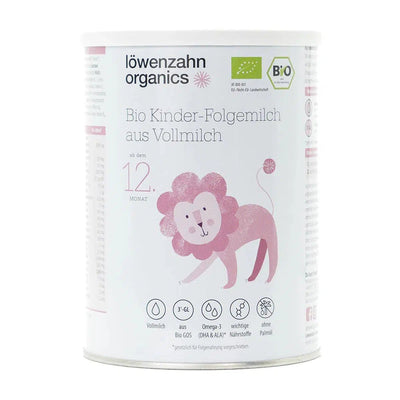 Löwenzahn Whole Cow's Milk Stage 3 | European Toddler Follow-On  Baby Formula 