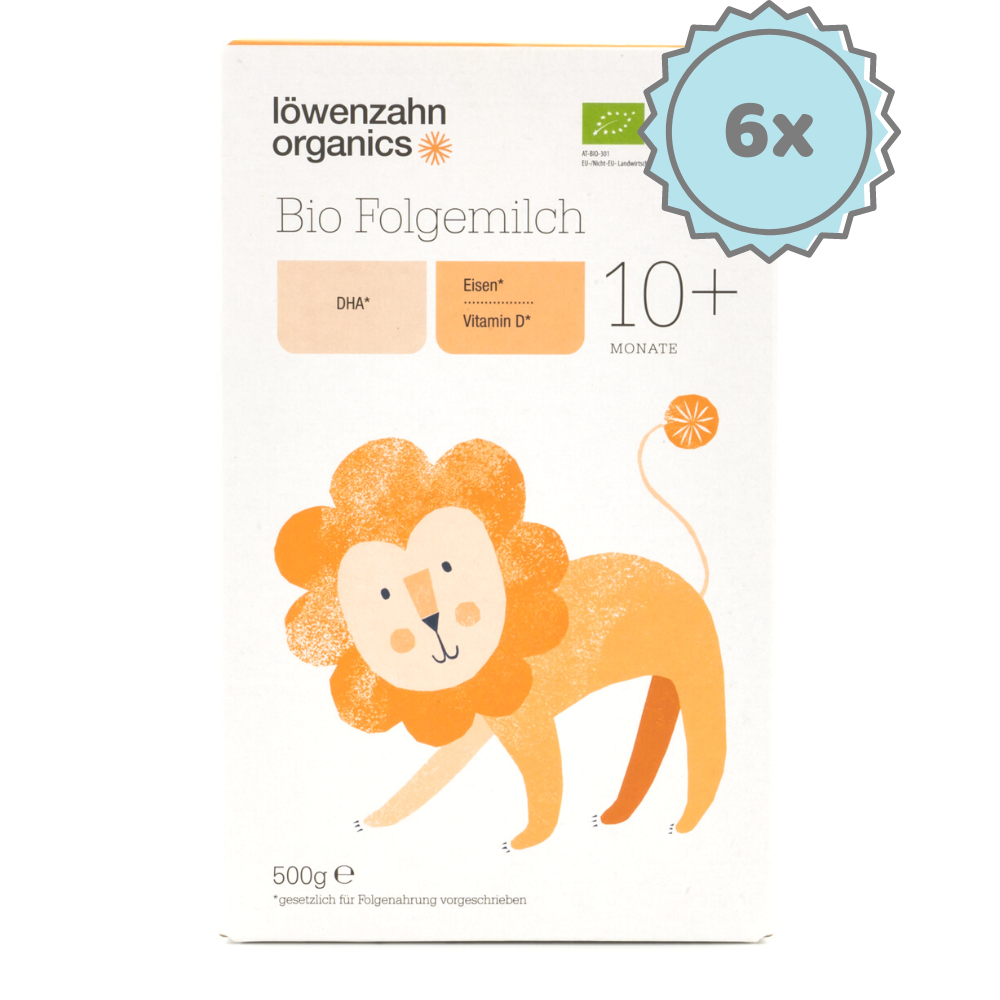 Löwenzahn Organics Stage 3 Formula (500g) - 6 Boxes