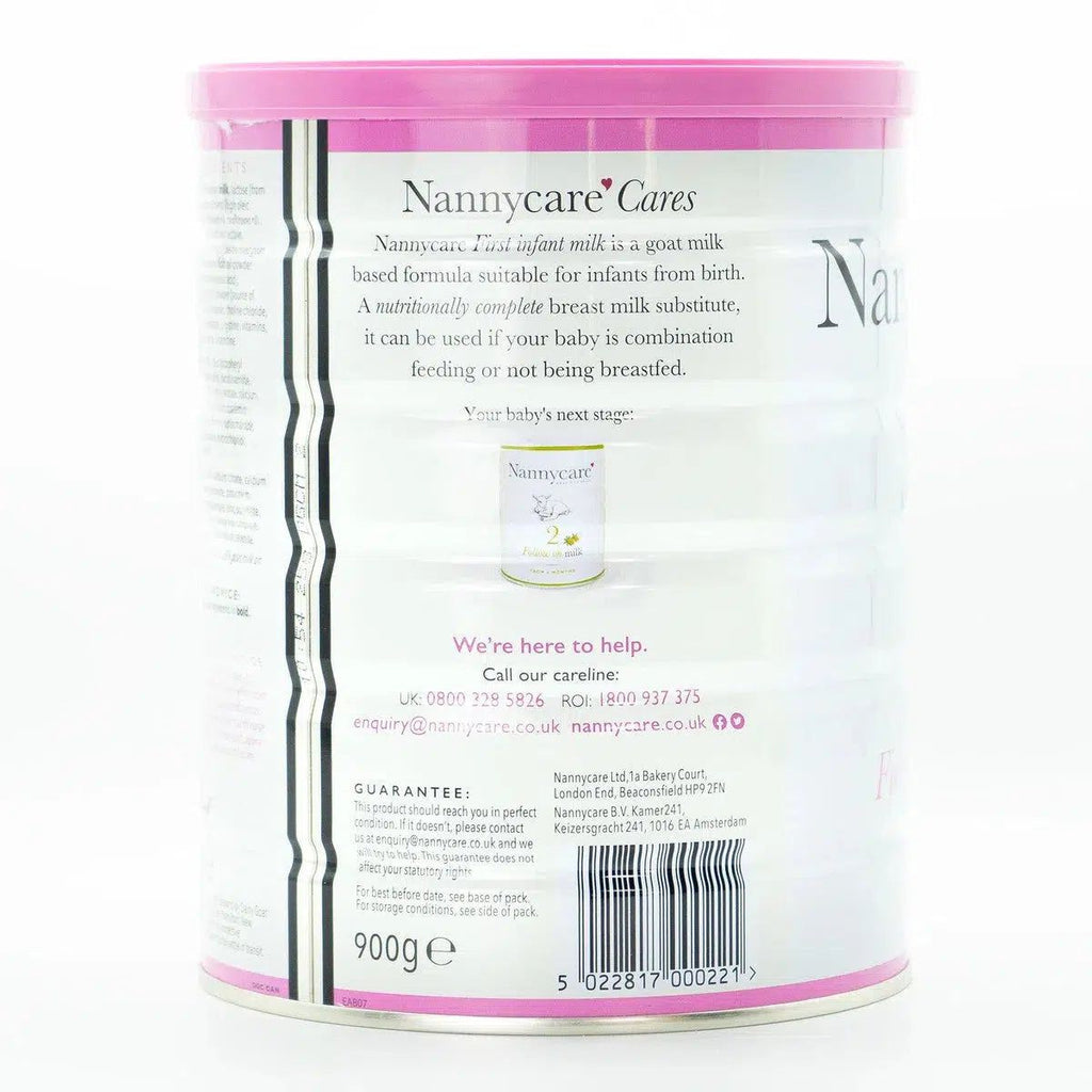 Nannycare Stage 1 | Organic European Baby Formula - Information