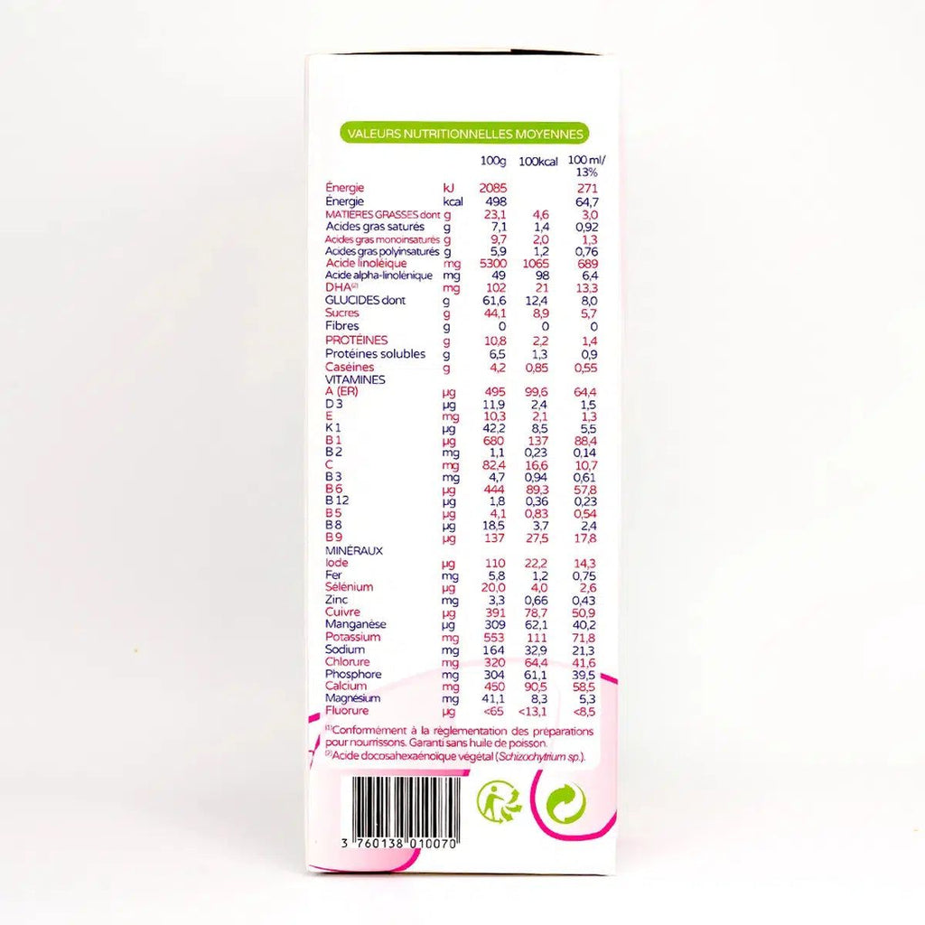 Premibio Organic Premilait Follow-on Cow Formula- Stage 2 (6 to 12 months) - (600g)