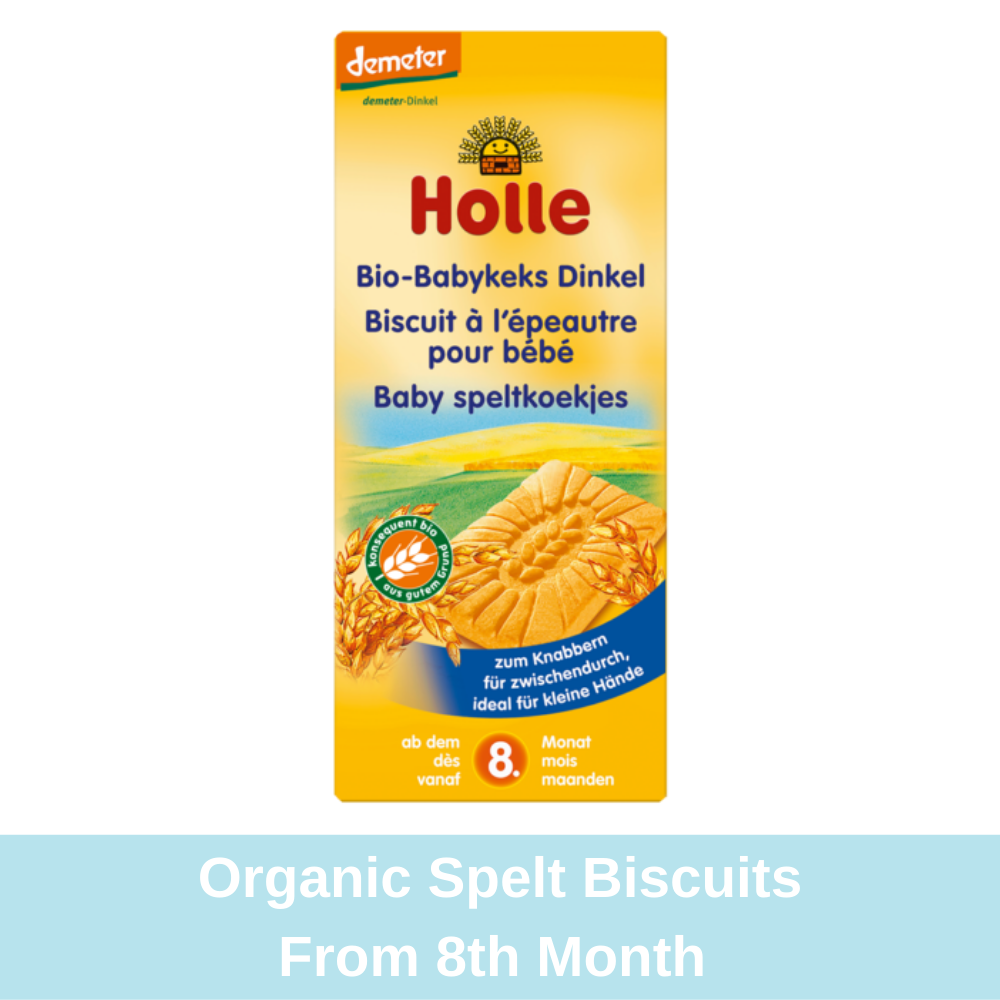 Holle Organic Spelt Biscuits, Babies Snack (150g) - from 8th Month