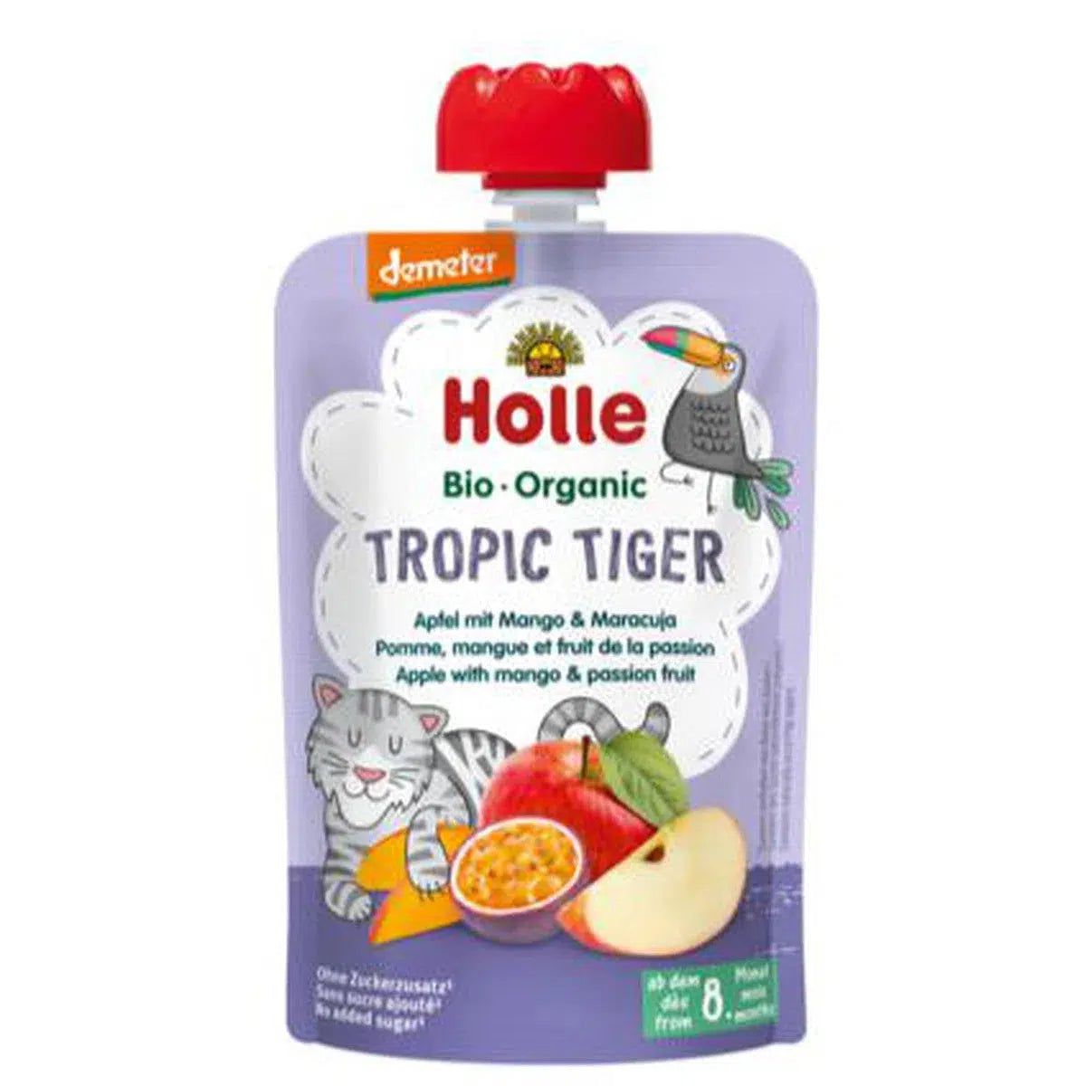 Tropic Tiger - Apple with Mango & Passion Fruit (100g), from 8 months