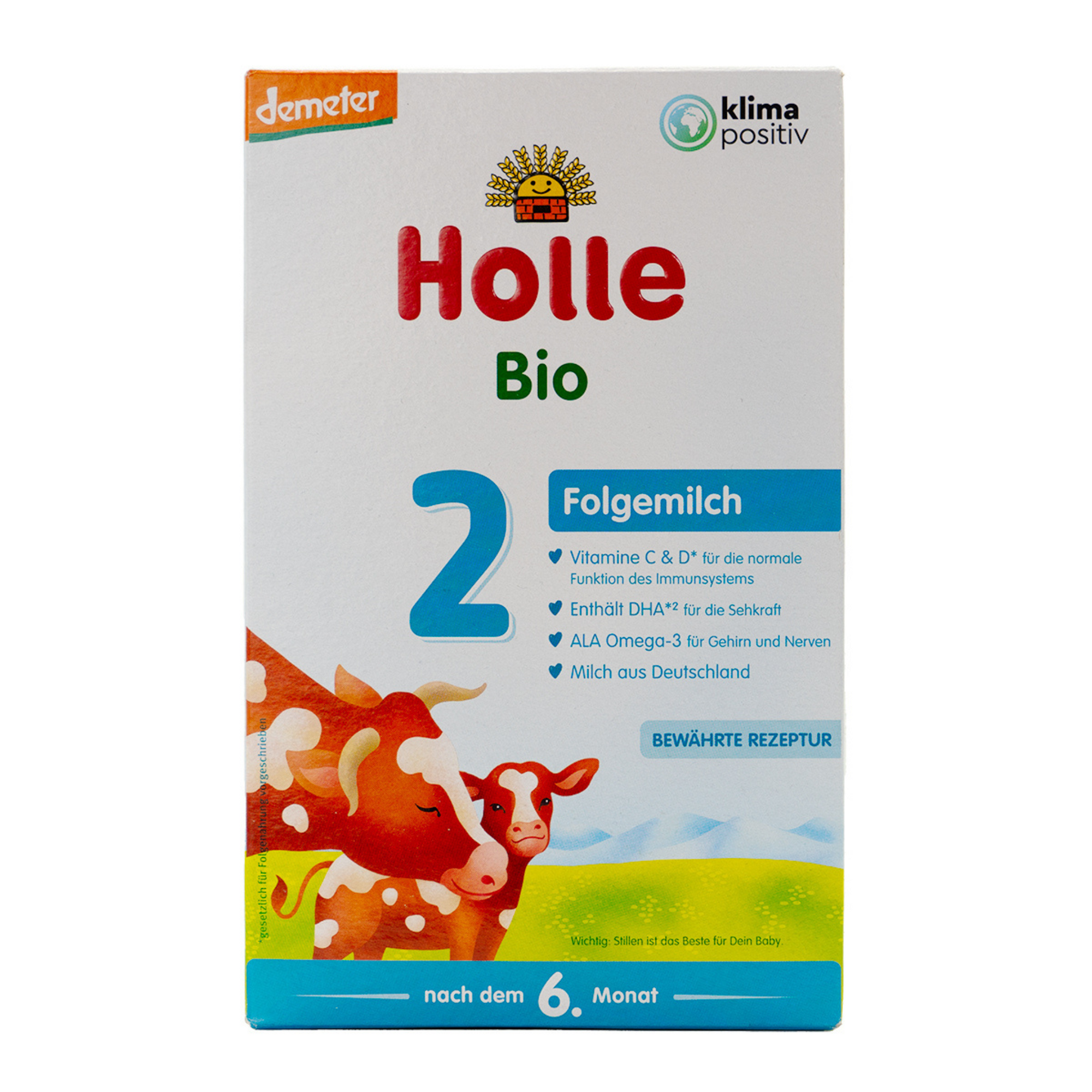Holle Stage 2 (6-10 Months) Organic Baby Formula | Organic European Baby Formula 