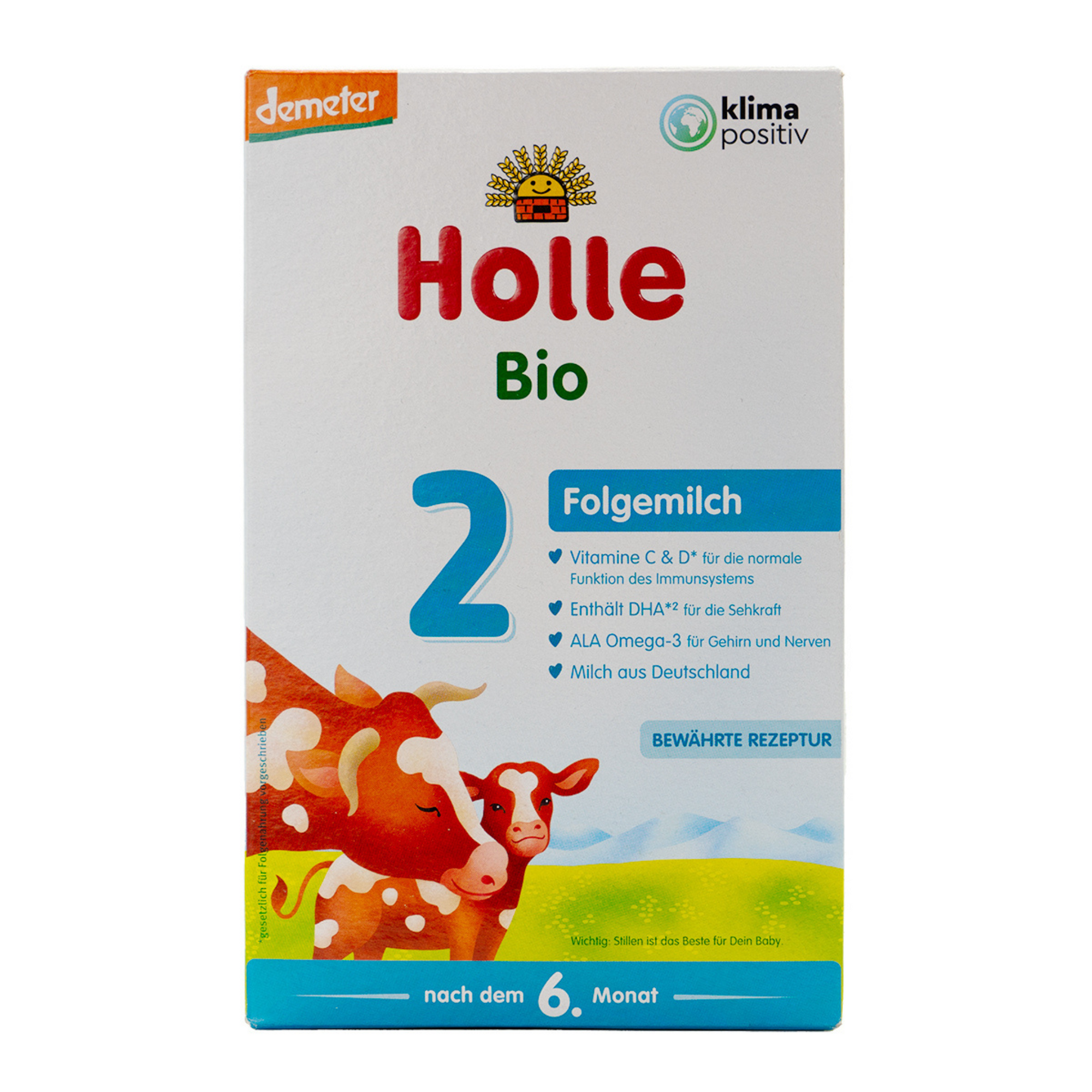 Holle Stage 2 (6-10 Months) Organic Baby Formula | Organic European Baby Formula