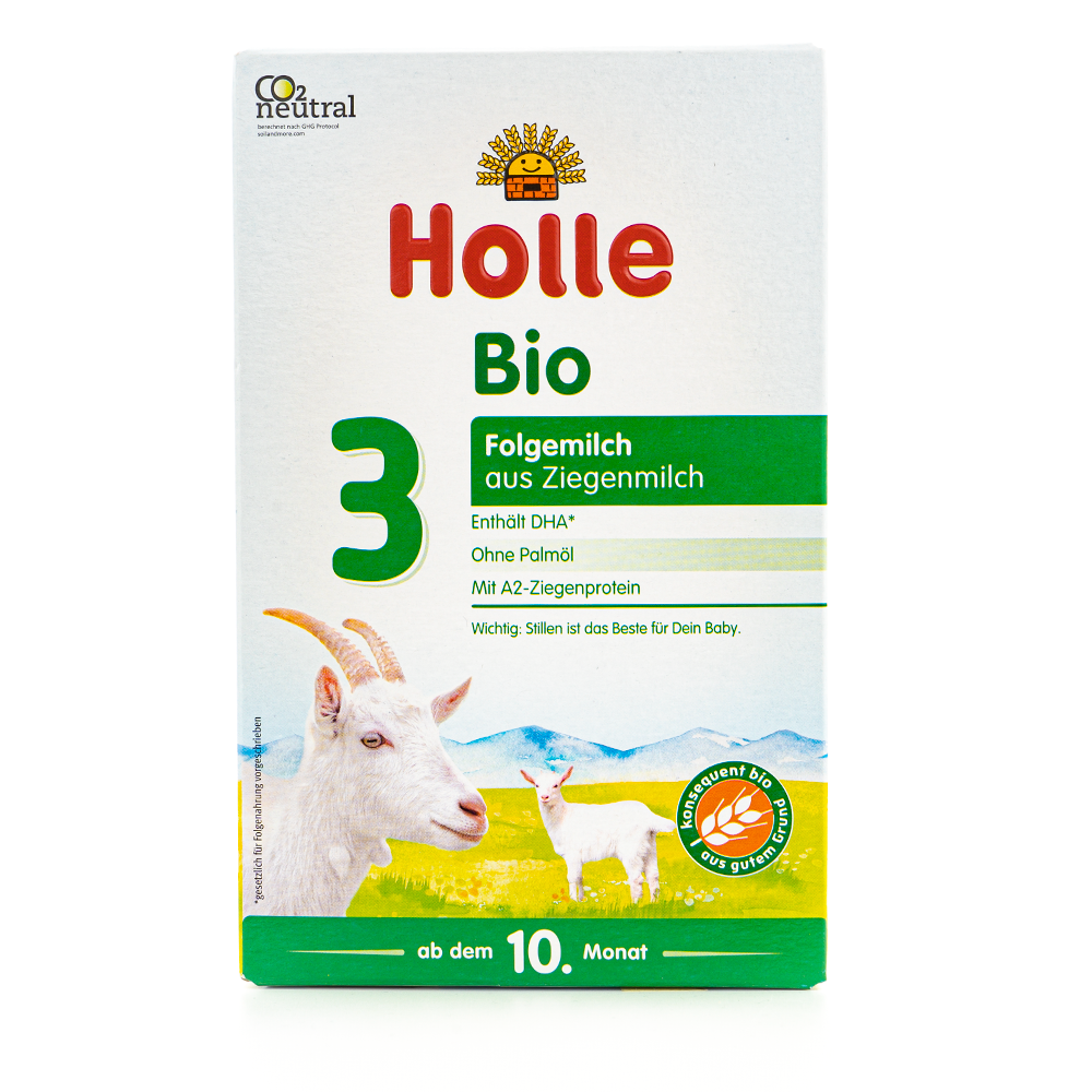 Holle Goat Stage 3 (10+ Months) Milk Formula | Organic European Baby Formula