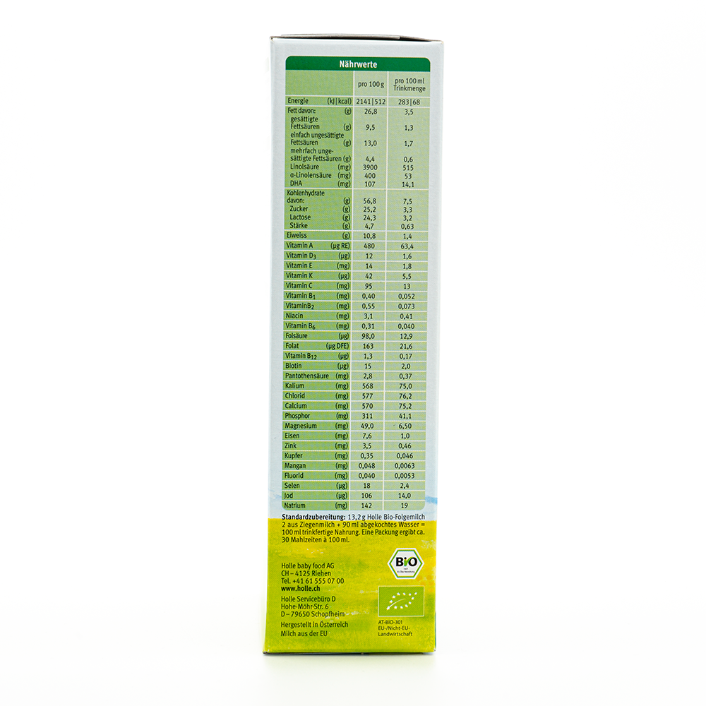 Holle Goat Milk Formula Stage 3 (400g) - 8 Boxes