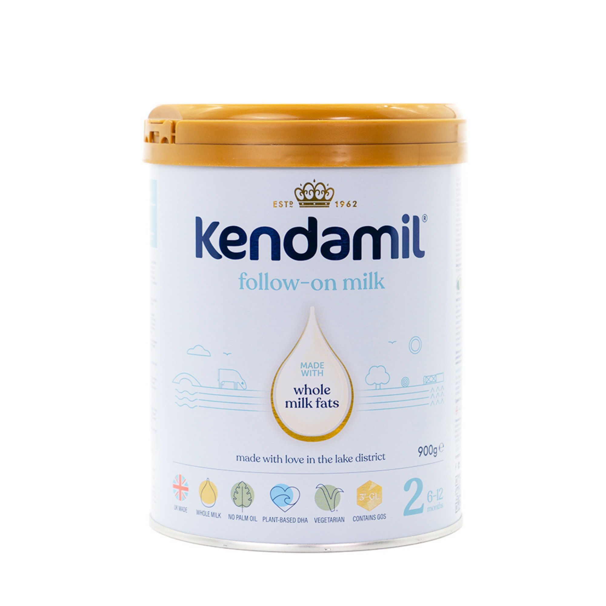 Kendamil Stage 2 (6-12 Months) Classic Milk Formula | Organic European Baby Formula