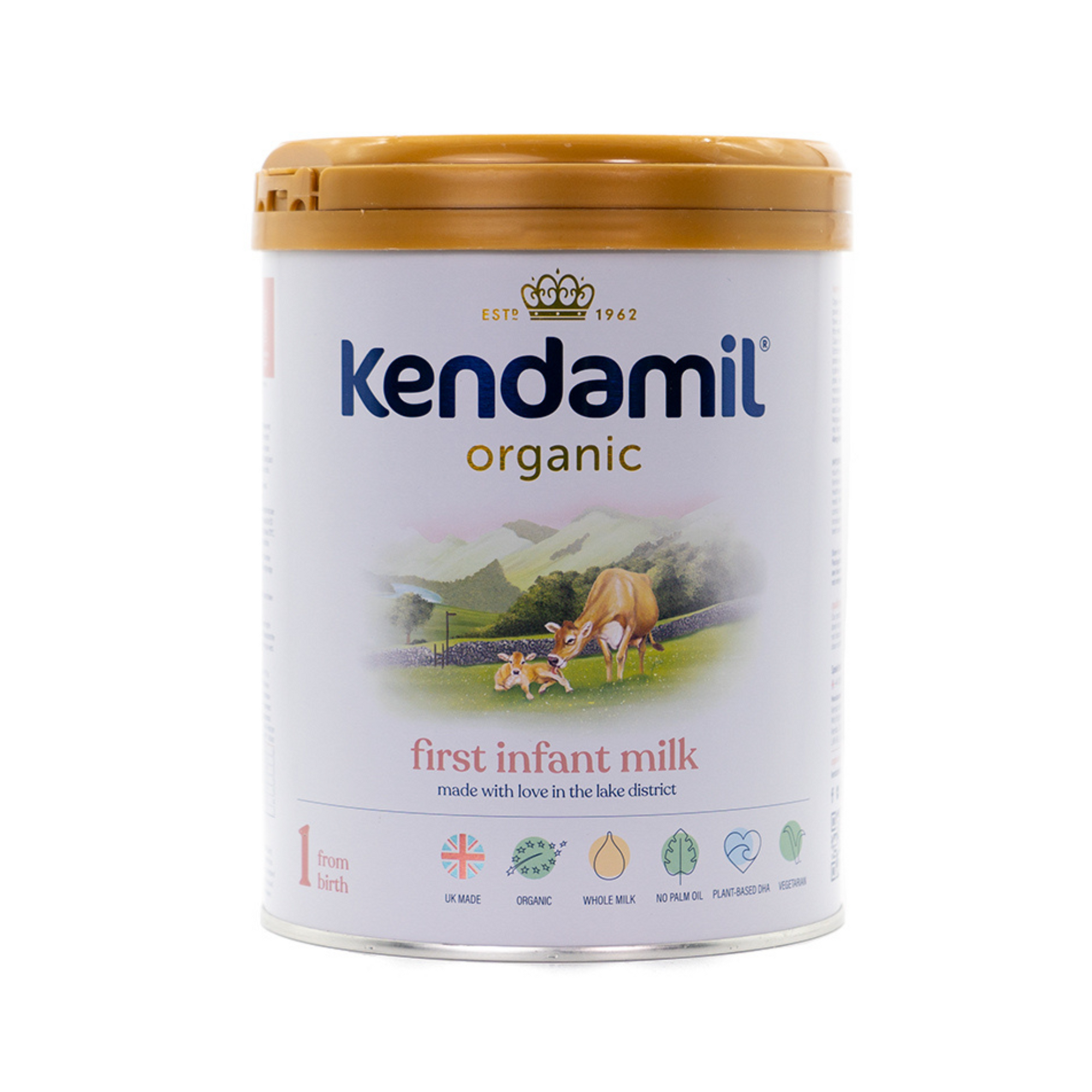 Kendamil Stage 1 (0-6 Months) Organic First Infant Milk Formula (800g)