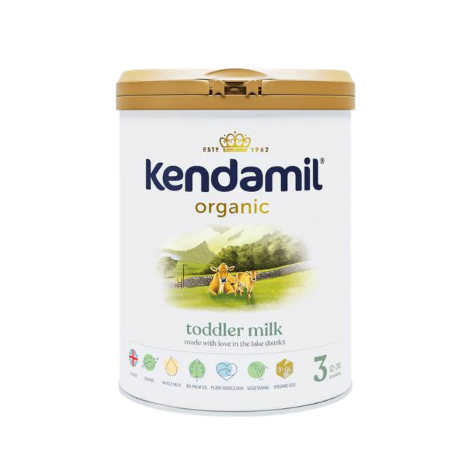 Kendamil Stage 3 Organic Milk Formula (800g) - 6 Cans